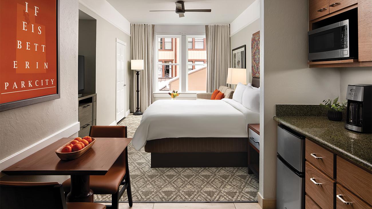 Guest Bedroom and Kitchenette